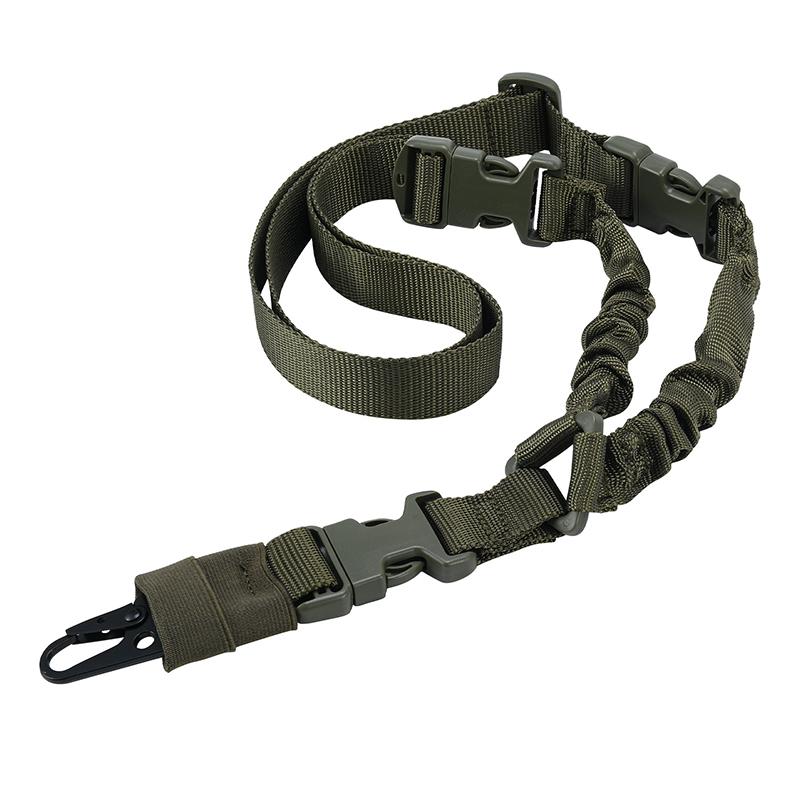 Outdoor Tactical Single Point Harness Men Women CS Gun Safety Rope Diagonal Camouflage Belt Adjustable Durable Carry