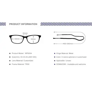 New Magnet Hanging Neck TR90 Reading Glasses Men's Women Anti-Blue Light Portable Ultra-light Computer Spectacles Round-Frame