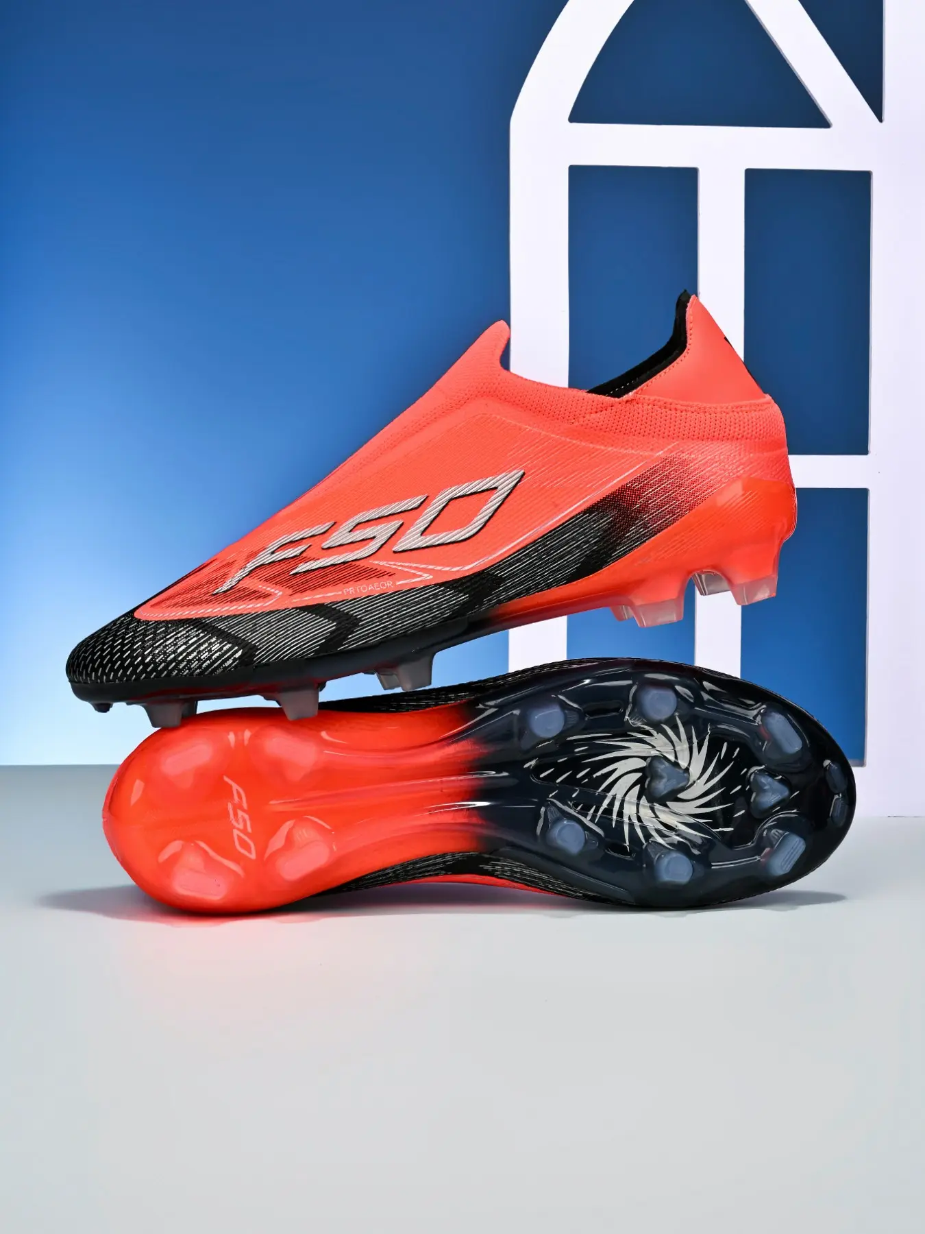 Unisex High-End Seamless Soccer Shoes, Anti-Slip Durable Outdoor Grass Cleats, Superior Grip Support, Fashionable for Students & Adults