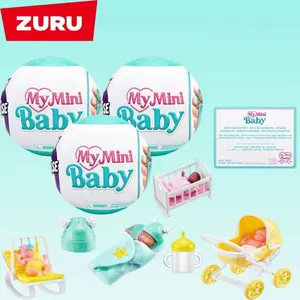 Zuru My Mini Baby Surprise Doll 5 Surprise Mini Brands Toys Cute Gift Miniature Toy Miniature Toys Mystery Blind Boxes Baby Toy