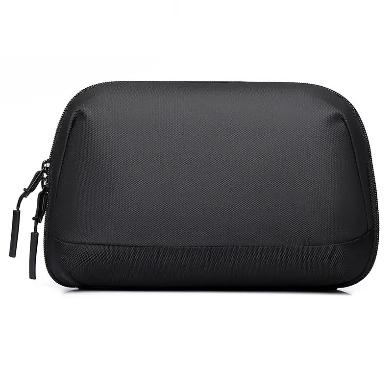 Oxford Fabric Travel-Ready Waterproof Cable Organizer Pouch, Portable Storage Case for Business Trips, Cords, Chargers, Computer Accessories