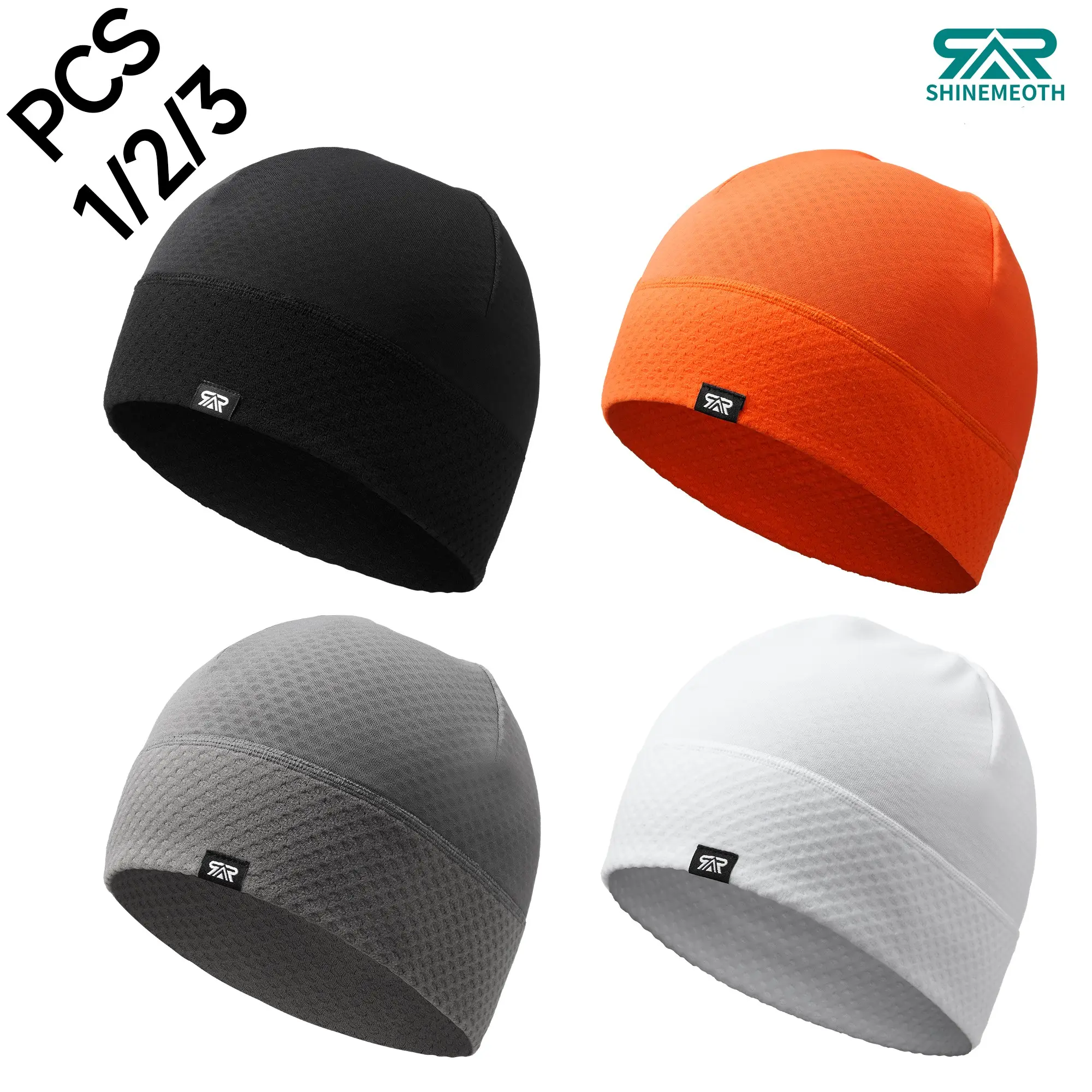 1/2/3Pack Thickened Winter Hat,Outdoor Warm Anti-Cold Fleece Cap, Windproof Sports Hat, Fall&Winter Headwear,Winter Thermal Skull Cap Warm Breathable Beanie for Men Women | Windproof Integrated Beanie, Fleece Lined Cold Weather Hat for Ski Cycling Running