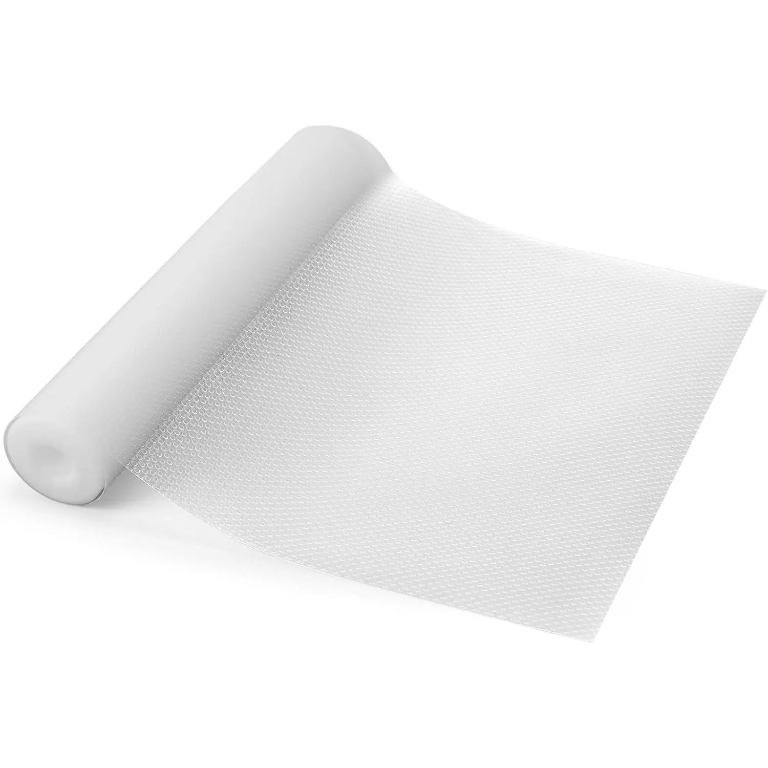 Cabinet & Drawer Shelf Liner, Non-Adhesive Clear EVA, 17.7"x118" | Extra-Thick Heavy-Duty Protection, Lays Flat Without Curling, Easy To Cut,  For Wire Shelves, Pantry, Refrigerator