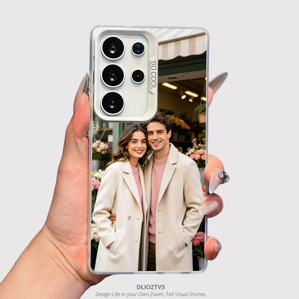Custom Your Photo Pattern Phone Case For Samsung Galaxy S26 Ultra S25 Plus S24 S23 FE S22 S21 Shockproof Drop Protective Durable PC Smartphone Cover Cellphone DLIOZTVS Cases Cover