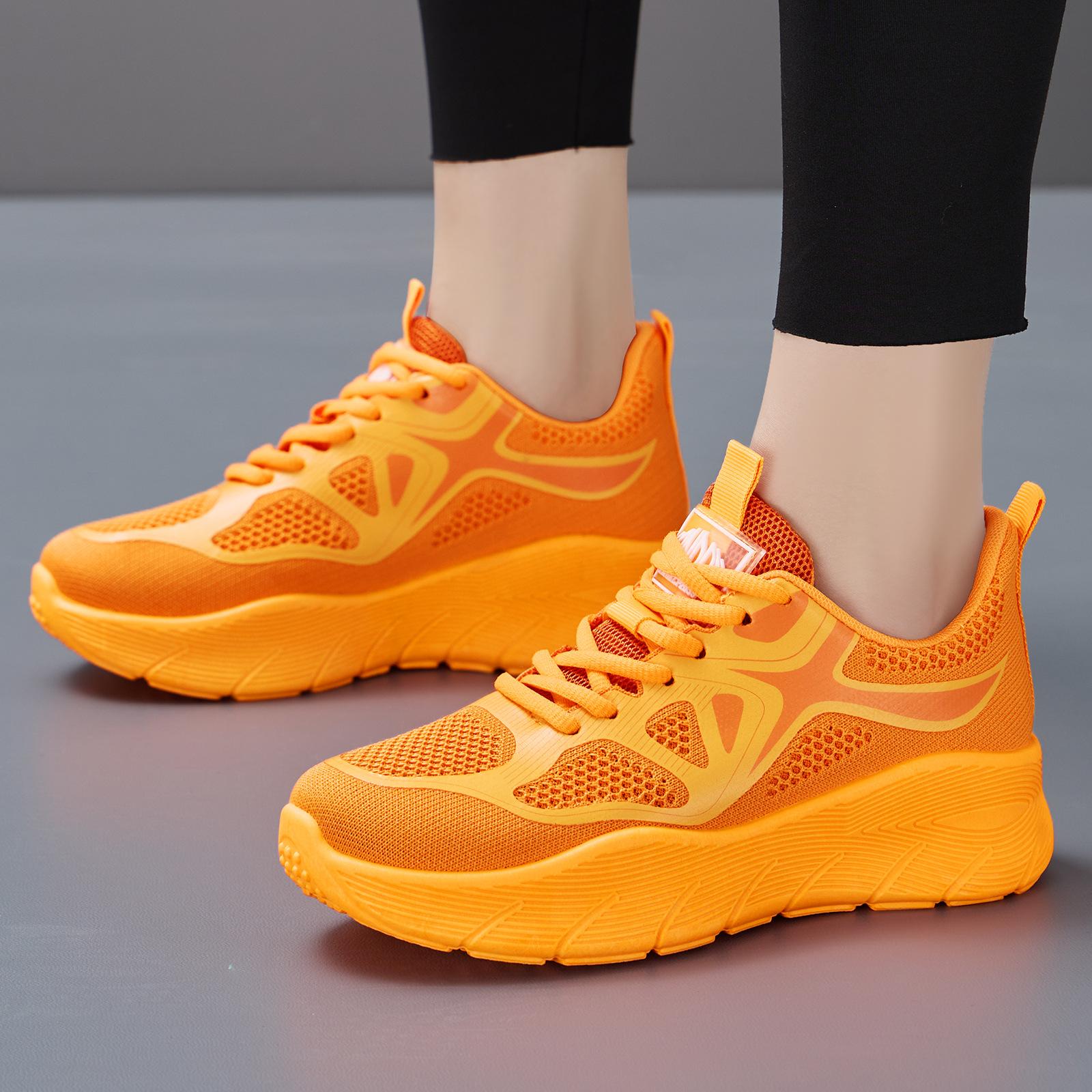 Women's spring and summer breathable sports shoes, comfortable and versatile casual shoes, fashionable low-cut casual shoes