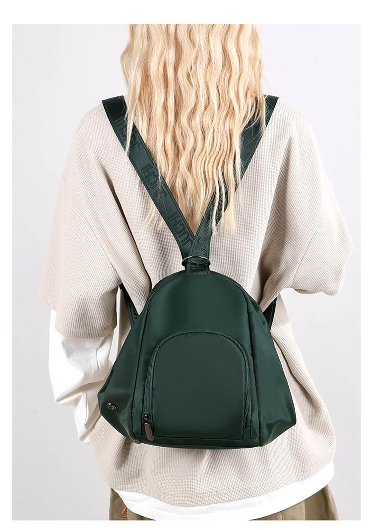 Nylon bucket bag, niche high-end large-capacity commuter tote bag, shoulder bag, multifunctional backpack