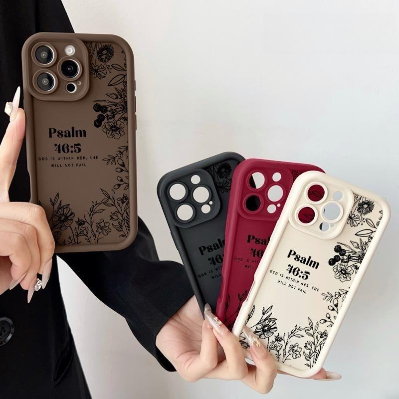 Softcase suitable for iPhone 17 16 E Pro Max 15 Plus 14 13 12 11God Within Her Shockproof Silicone Lightweight Anti-Scratch Cover