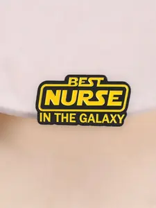 Galaxy Best Nurse Enamel Pin, Medical Worker Backpack Decoration Gift, Nurse Appreciation Accessory, Perfect for Nurses Day
