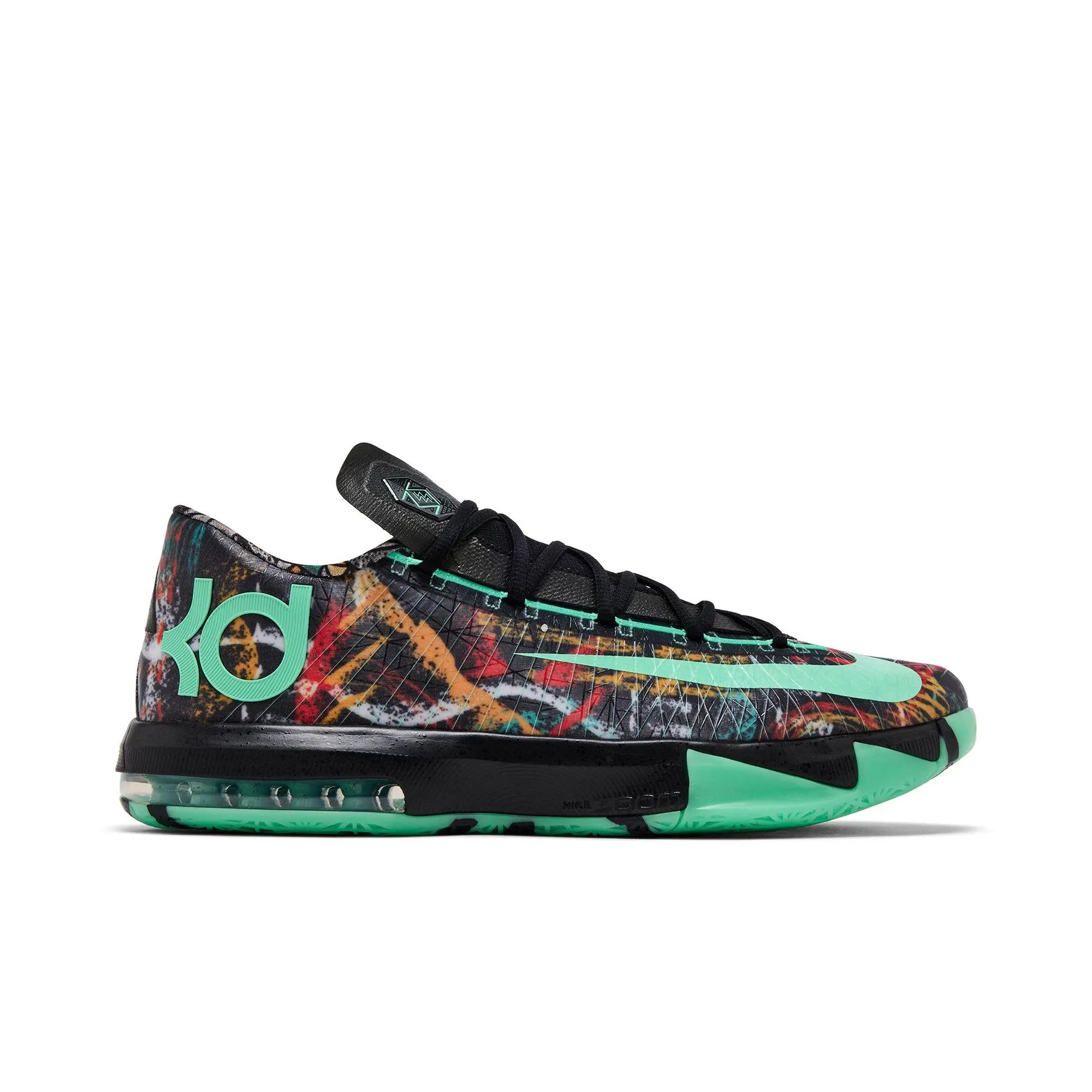 Nike KD 6 'All Star - Illusion' 2026 (Unisex) Multi-Color/Green Glow/Black basketball shoes FQ8356 900