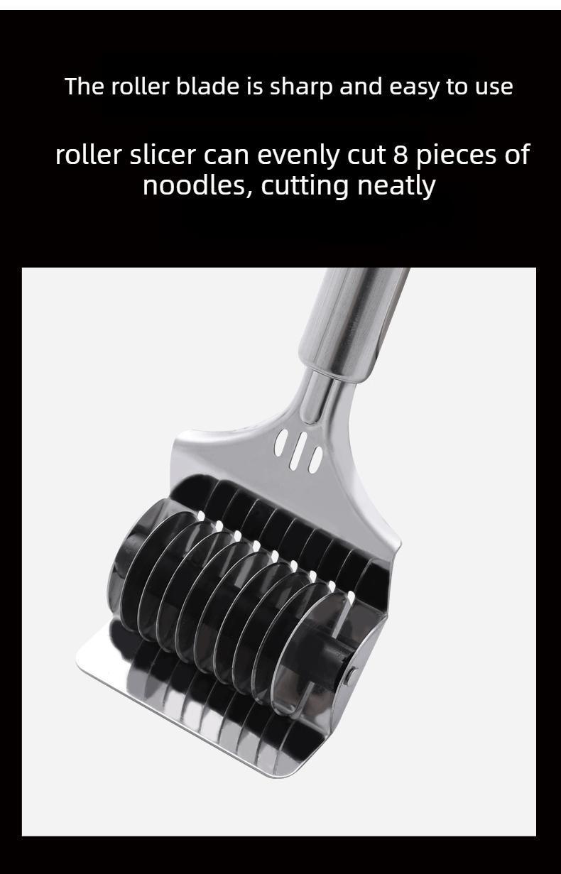 2PCSManual noodle cutter, noodle maker, stainless steel manual household noodle press, vegetable and meat cutter, new type of noodle making machine.