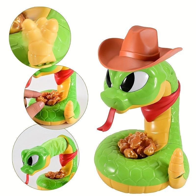 Electric Rattlesnake Toy, Electronic Realistic Fake, 1 Box Interactive Electric Snake Toy, Fun Pressure Relief Desktop Game Toy, Novelty & Gag Toys, Prank Gift