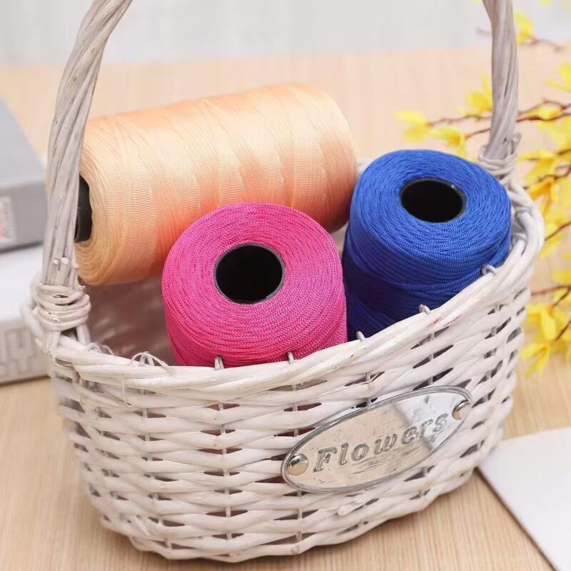 Solid Color Crochet Thread, 1 Count DIY Crochet Supplies for Sun Hat, Bag, Shoes, Cushion, Slippers, Crochet Supplies for Home Decor, Crochet Items