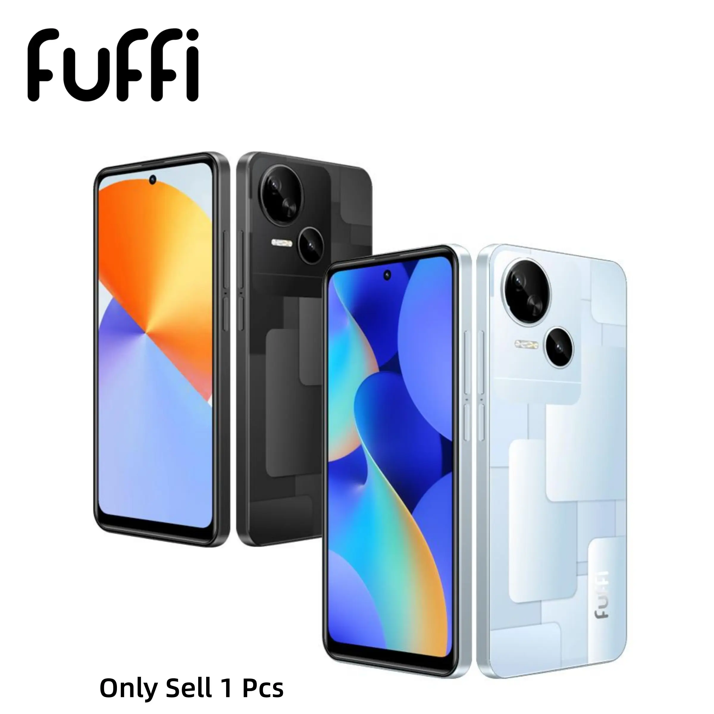 FUFFi-Smartphone, 6.56 Inch Screen, Unlocked 4g Network, Android 12.0, 4+32GB Memory, 3100mah Battery, Dual Sim, Fashionable Phone, Modern Phone