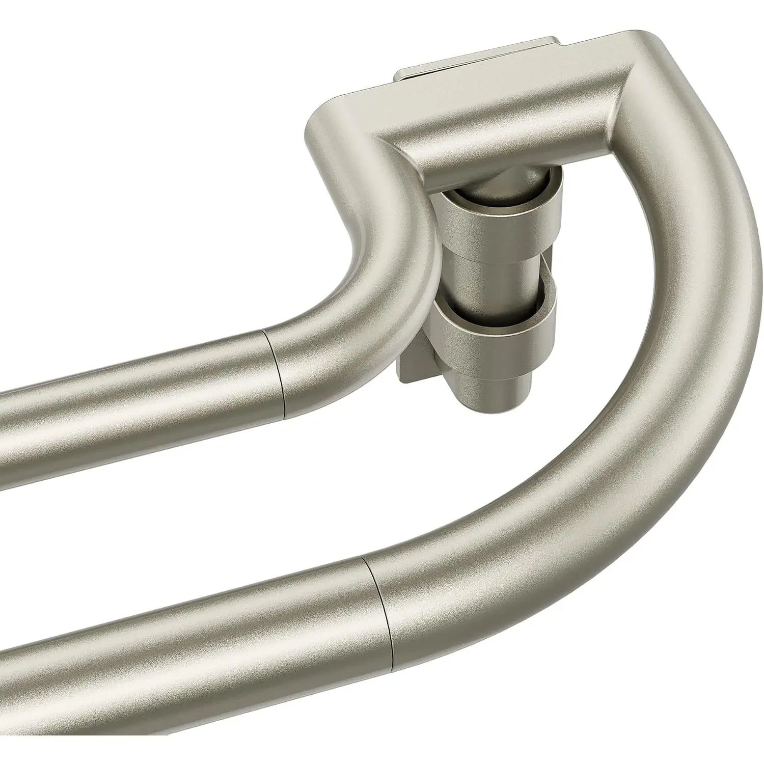 66-120" Rod for Blackout, Quick Release, Nickel| Duty Rod, Light Blocking & Heat Insulation, Flexibly Length, No Sagging, Easy to Install & Remove