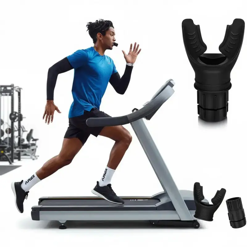 Breathwork Breathing Trainer - Adjustable Respiratory Resistance, Portable Lung Capacity Abdominal Gym Accessory, Valentine's Day Gift, Gymtok Home Workout Equipment