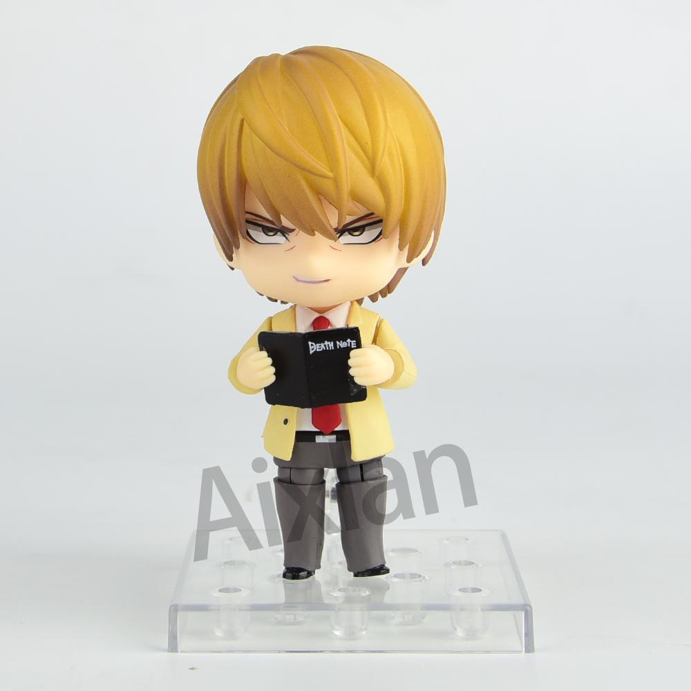 Aixlan#1160#1200 DEATH NOTE Figure Yagami Light Cute Edition 10CM L·Lawliet PVC Action Figure Amine Toygift Collectible Figurine Aixlan#1160#1200 DEATH NOTE Figure Yagami Light Cute Edition 10CM L·Lawliet PVC Action Figure Amine Toygift Collectible Figurine