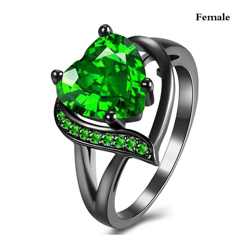 Aesthetic Couple Rings Romantic Women Heart Blue Rhinestones Zircon Ring, Men Stainless Steel Celtic Dragon Ring Wedding Jewelry Gift Fit Daily Wear Aesthetic Couple Rings Romantic Women Heart Blue Rhinestones Zircon Ring, Men Stainless Steel Celtic Dragon Ring Wedding Jewelry Gift Fit Daily Wear