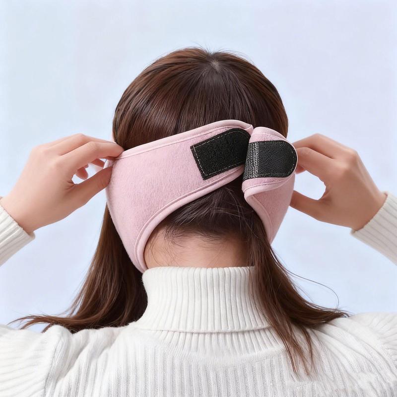 Winter Warm Face Cover with Removable Eye Shield Thick Fleece Lined Full Face Mask for Men Women Outdoor Cycling Motorcycle Riding Cold Weather Pink Black