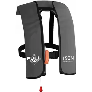 Automatic Inflatable Life Jacket for Adults - Low Profile PFD with Compact Belt Pack, Self-Inflating Life Vest Design, Supports Up to 330lbs & Fits Chest 27-60in