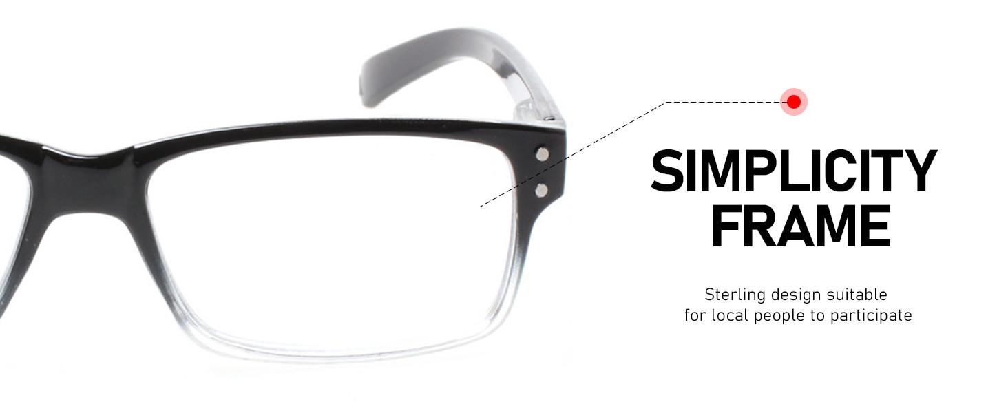 DEAAOK Reading Glasses 5 Pairs Quality Readers Spring Hinge Glasses for Reading for Men and Women