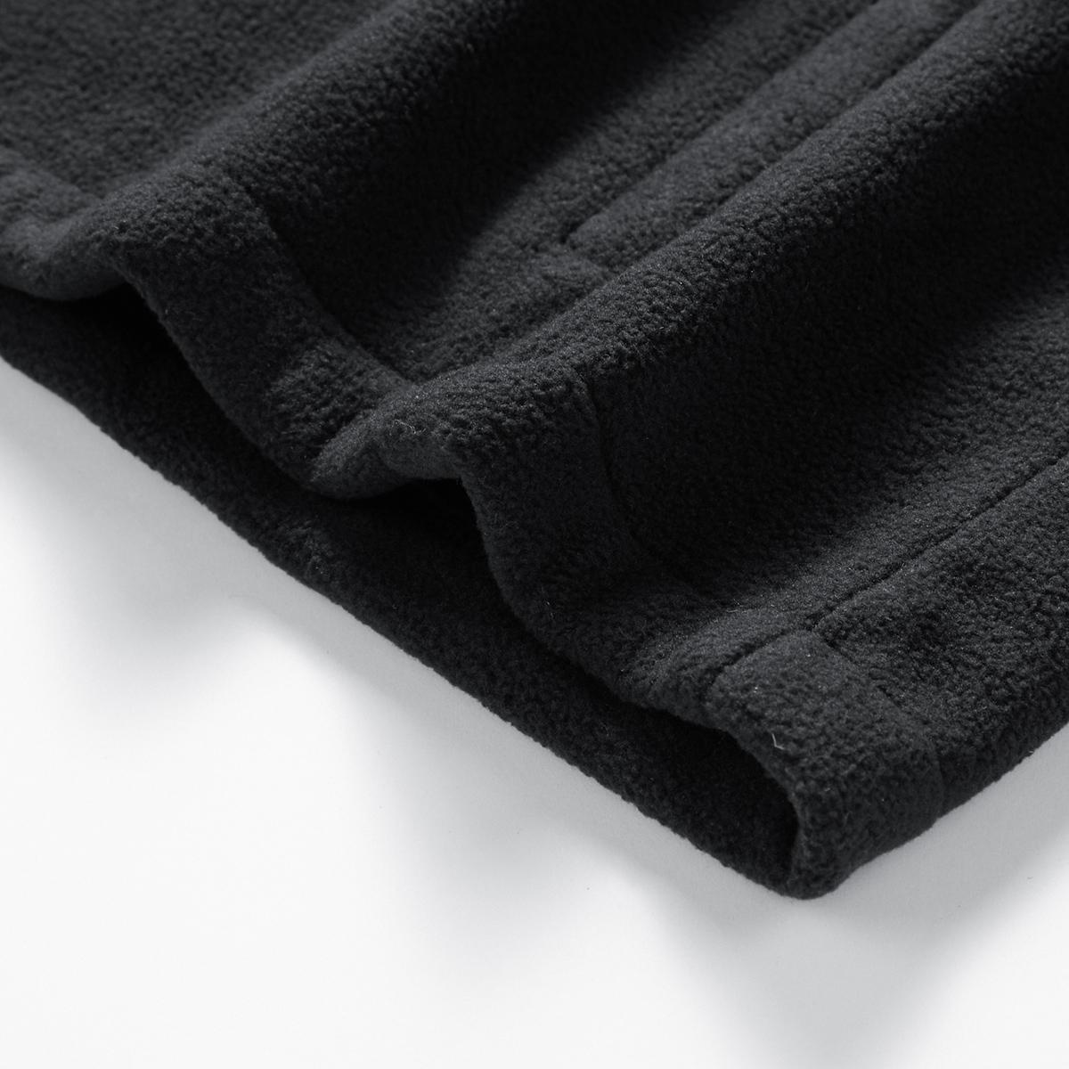 Men's Thermal Fleece Vest Lightweight Warm Winter Jacket, Stand Collar Athletic Sleeveless Vest for Gym, Hiking , Winter Vest, Outdoor Activities, Details, Durable Construction, Fitness Enthusiasts, Hiking Gear, Breathable Fabric, Gym Wear