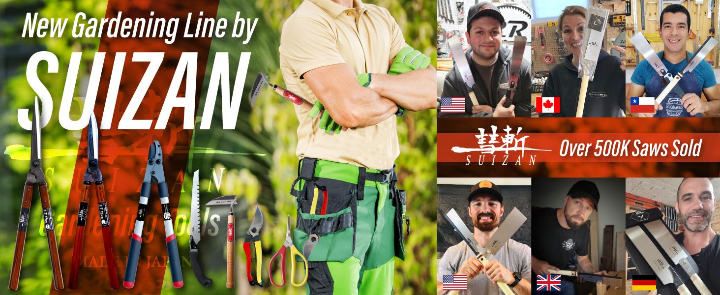 Weeding Sickle 13" - Professional Japanese Hand Weed Puller Garden Hoe Gardening Tools