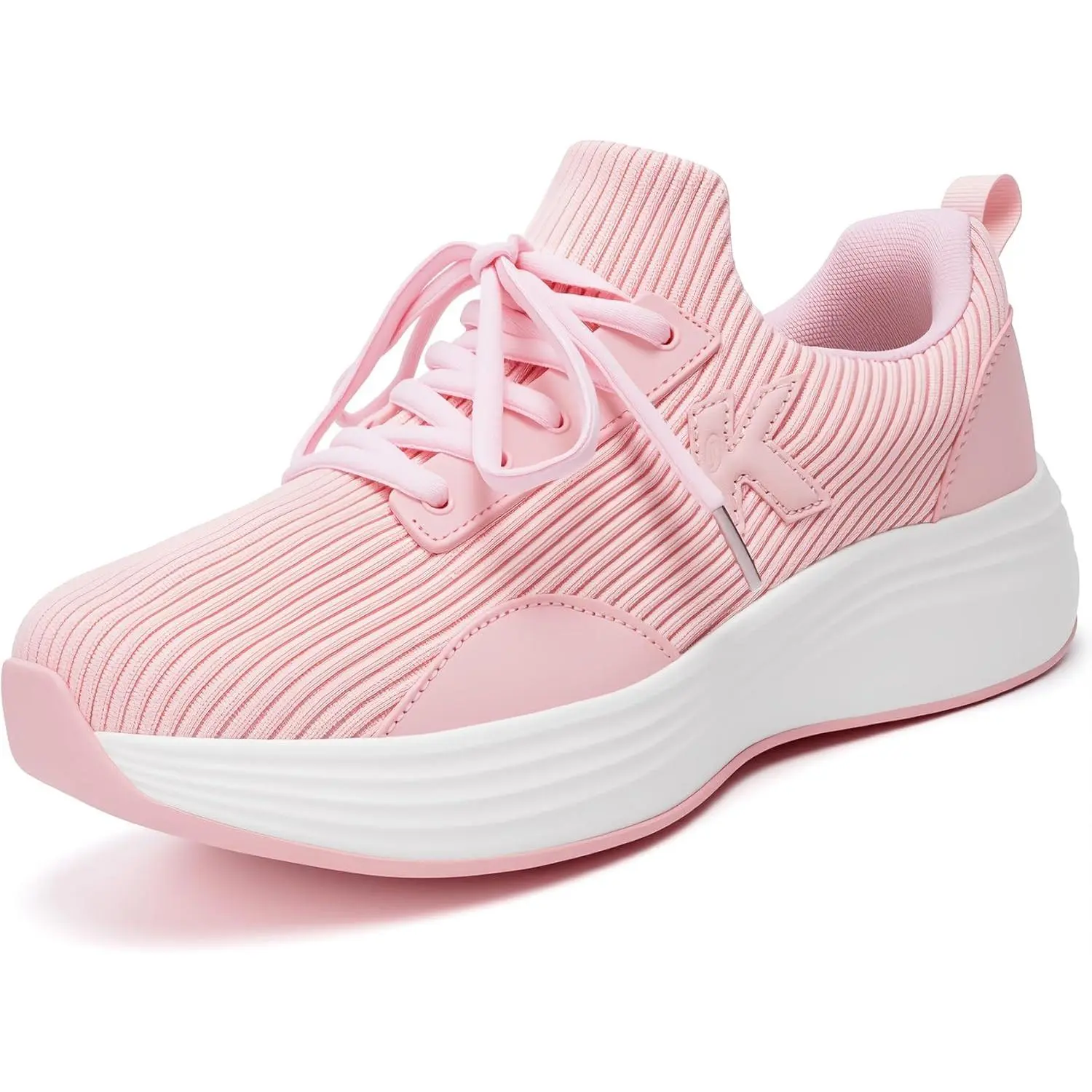 Women's Wide Width Sneakers Slip-On Lightweight Walking Shoes | Breathable Mesh, Non-Slip Outsole, Shock Absorbing EVA, Machine Washable, Walking Running Gym Travel Work