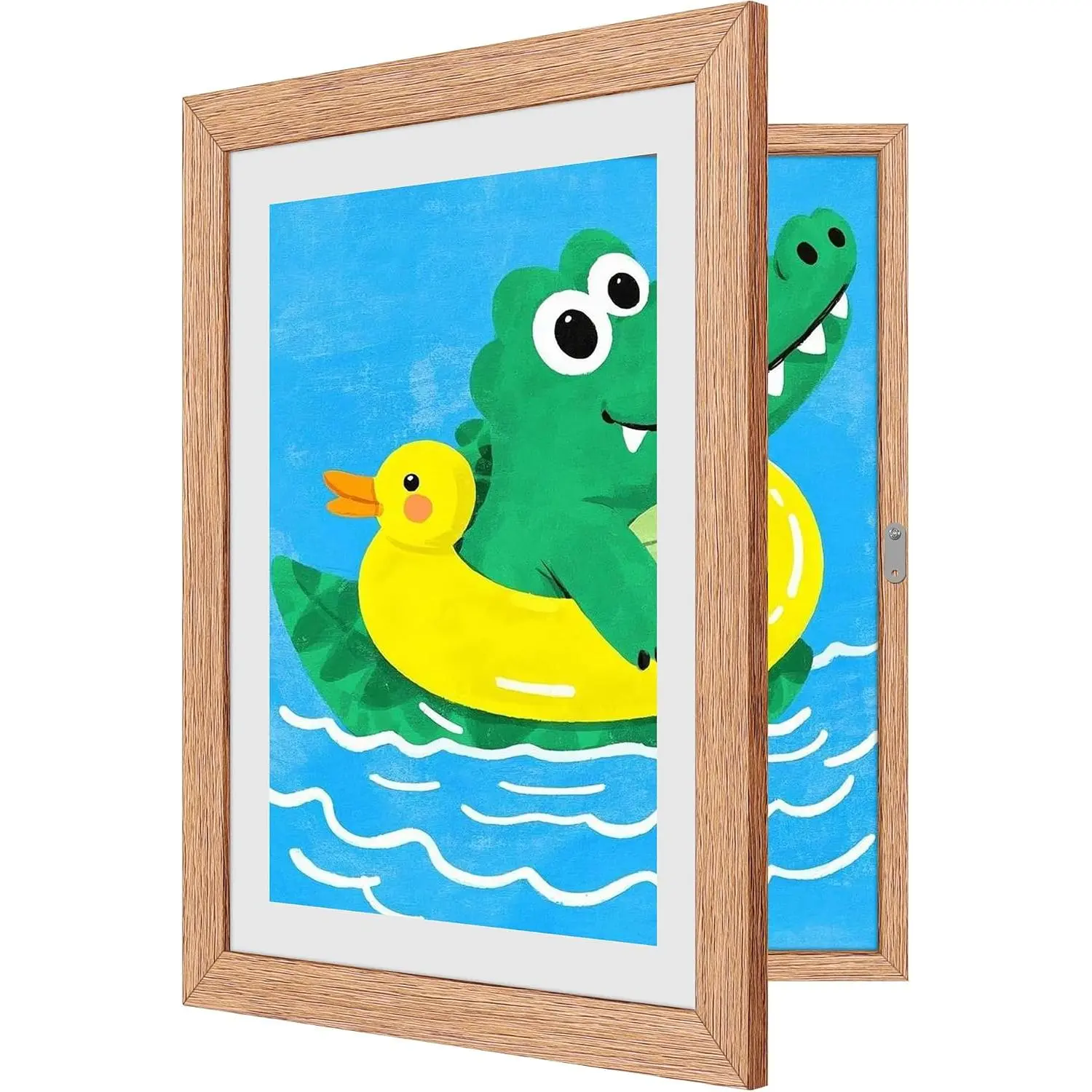 1 Pack  Artwork Frames Changeable 8.5 x 11 Inch  Art Projects  Art Frames Front Opening Picture Display Frame Holds 150 Drawings for Craft Storage, Room Decor, Portfolio,
