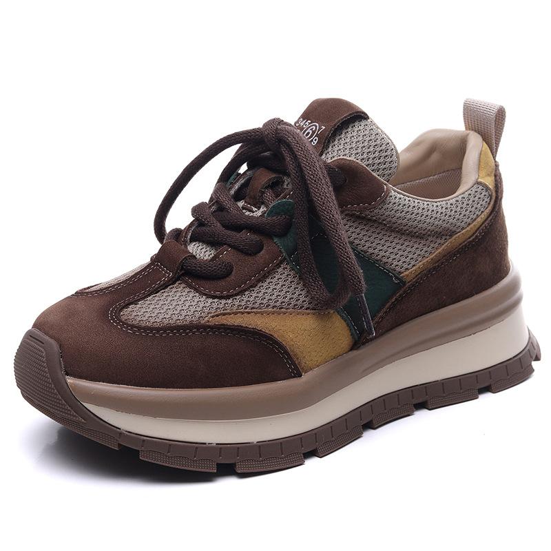 Vintage design German training shoes, new model for spring 2026, versatile casual shoes for women, Maillard sneakers