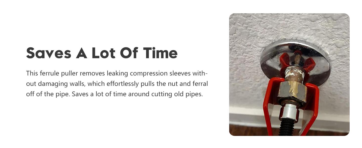 Compression Sleeve Remove Tool - Ferrule for 1/2" Copper Compression Sleeve - 1/2-Inch Copper Tubing - Plumbing Compression Ring Removal Tool