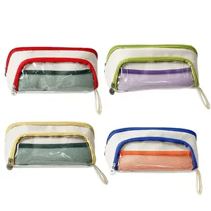 Triangular Magnetic Pencil Case, Foldable Large Capacity Storage Box, Ideal for Drawing Pens, Ballpoint Pens, Office Supplies