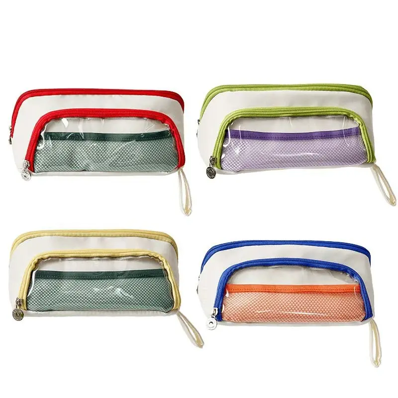 Triangular Magnetic Pencil Case, Foldable Large Capacity Storage Box, Ideal for Drawing Pens, Ballpoint Pens, Office Supplies