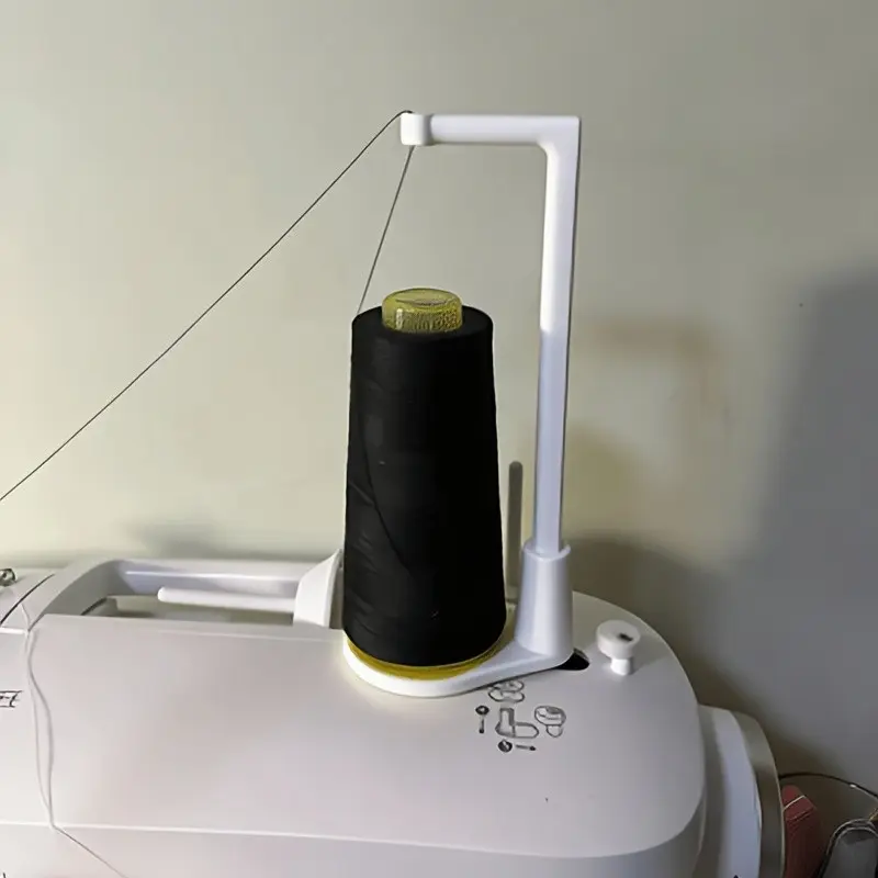 1 Sewing Machine Upper Bobbin Case, Vertical Large Bobbin Holder, Tangle-Free Thread Path, Ideal for Household & Overlock Machines, Sewing Accessories And Supplies