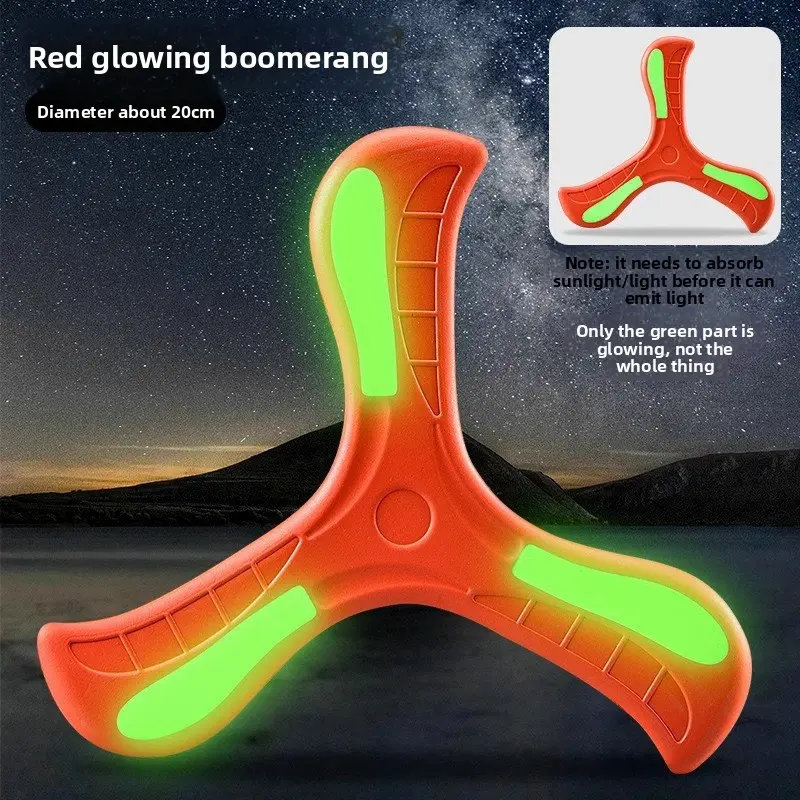 Soft EVA Foam Boomerang for Kids and Adults, V-Shaped Returning Flying Toy for Outdoor Fun, Beach and Park Games