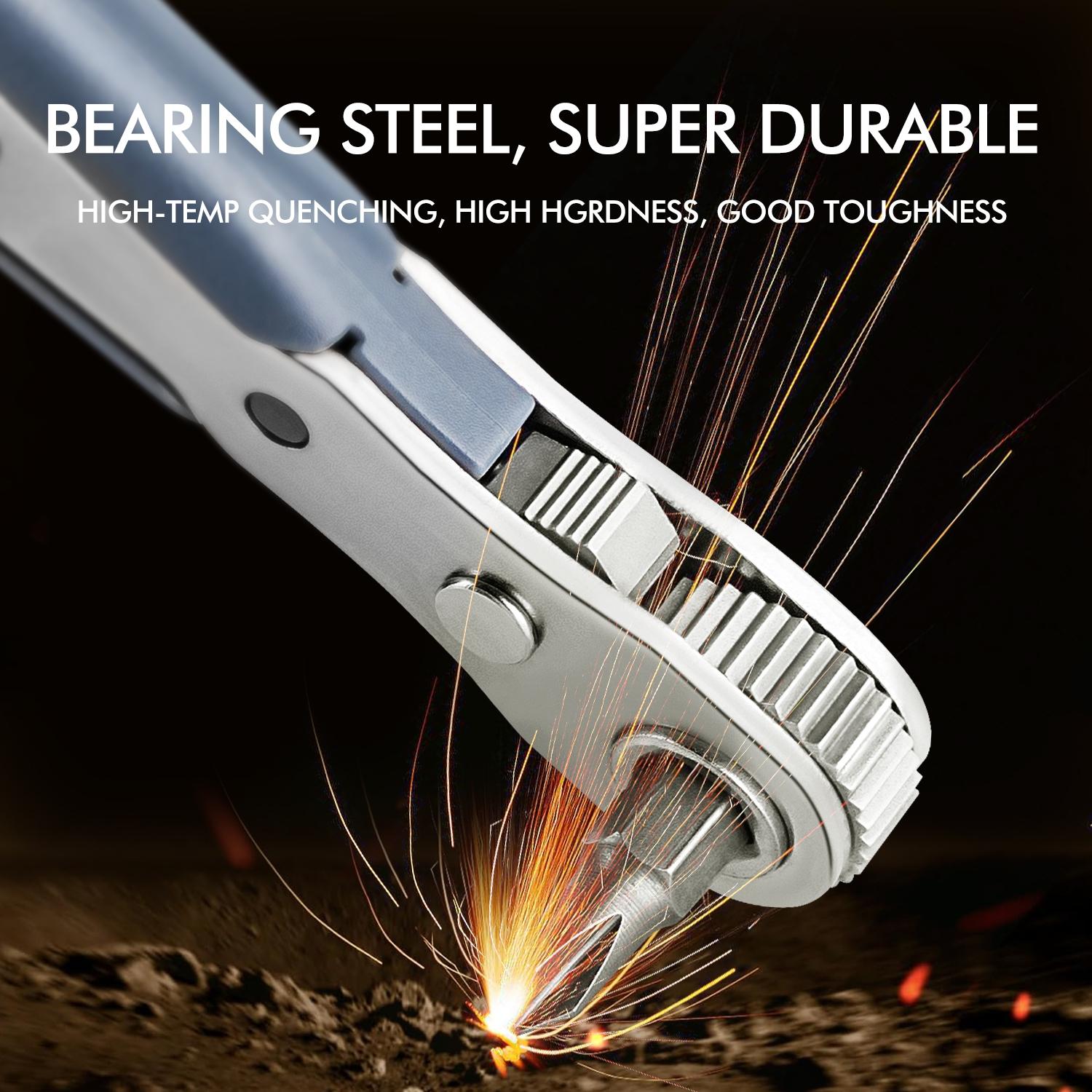 Hex Socket Wrench Set, Quick Release Ratchet Spanner, Internal Hex Key Screwdriver Repair Tools, Socket Combination Tool, Durable Hand Tool Kit for Mechanics, Hex Wrenches