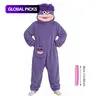 Cute Monster Wearable Hooded Onesie with Pocket for Women and Men, Soft Plush Fleece Fabric, Warm Cozy Jumpsuit, Silly Wearable Onesie, Ideal for Home and Parties, Birthday Gift #GLOBAL PICKS