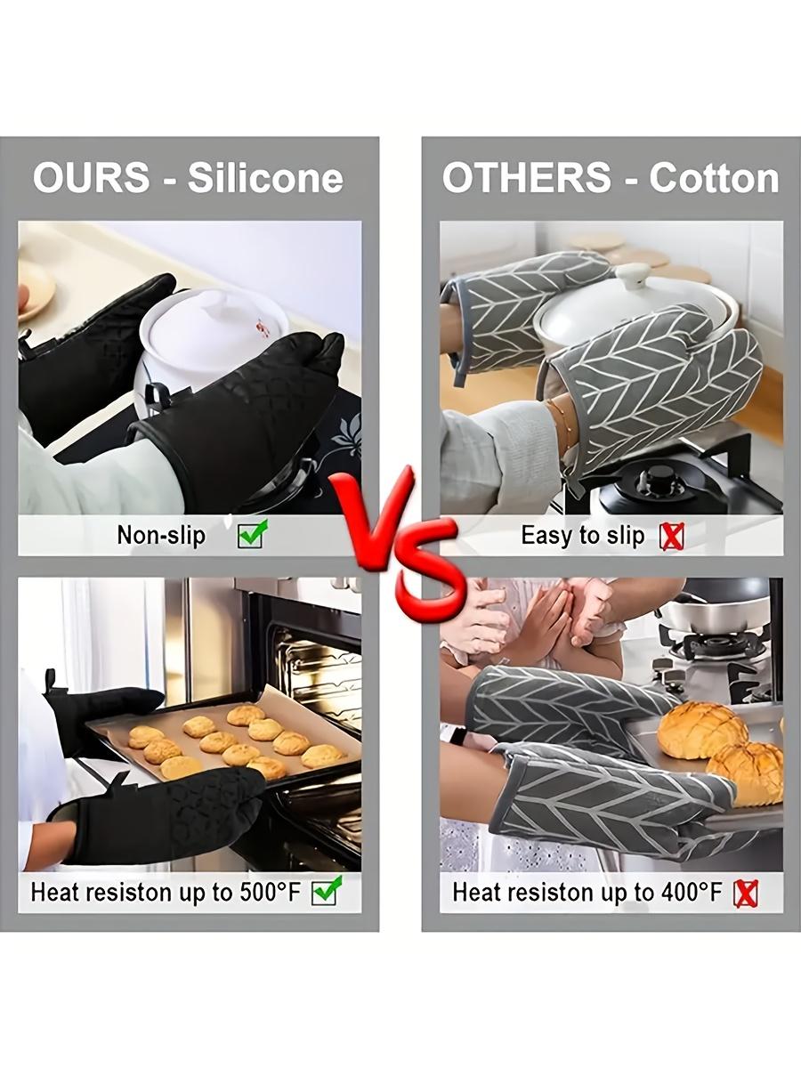 For Baking, BBQ & Daily Cooking, Kitchen Anti-scald Protection Solution, 6 Pcs Oven Mitt Set, Mitts, Pot Holders & Non-slip Towels, Effortlessly Protect Kitchen from Scald, Kitchen Protection Supplies For Baking, BBQ & Daily Cooking, Kitchen Anti-scald Protection Solution, 6 Pcs Oven Mitt Set, Mitts, Pot Holders & Non-slip Towels, Effortlessly Protect Kitchen from Scald, Kitchen Protection Supplies