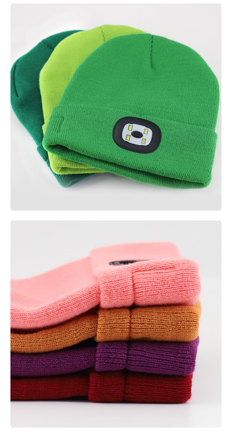 Bluetooth Beanie with Light, Unisex USB Rechargeable  LED Flashlight Hat with Cordless Headphones, Unique Christmas Birthday Gifts for Men Husband Teen Warm