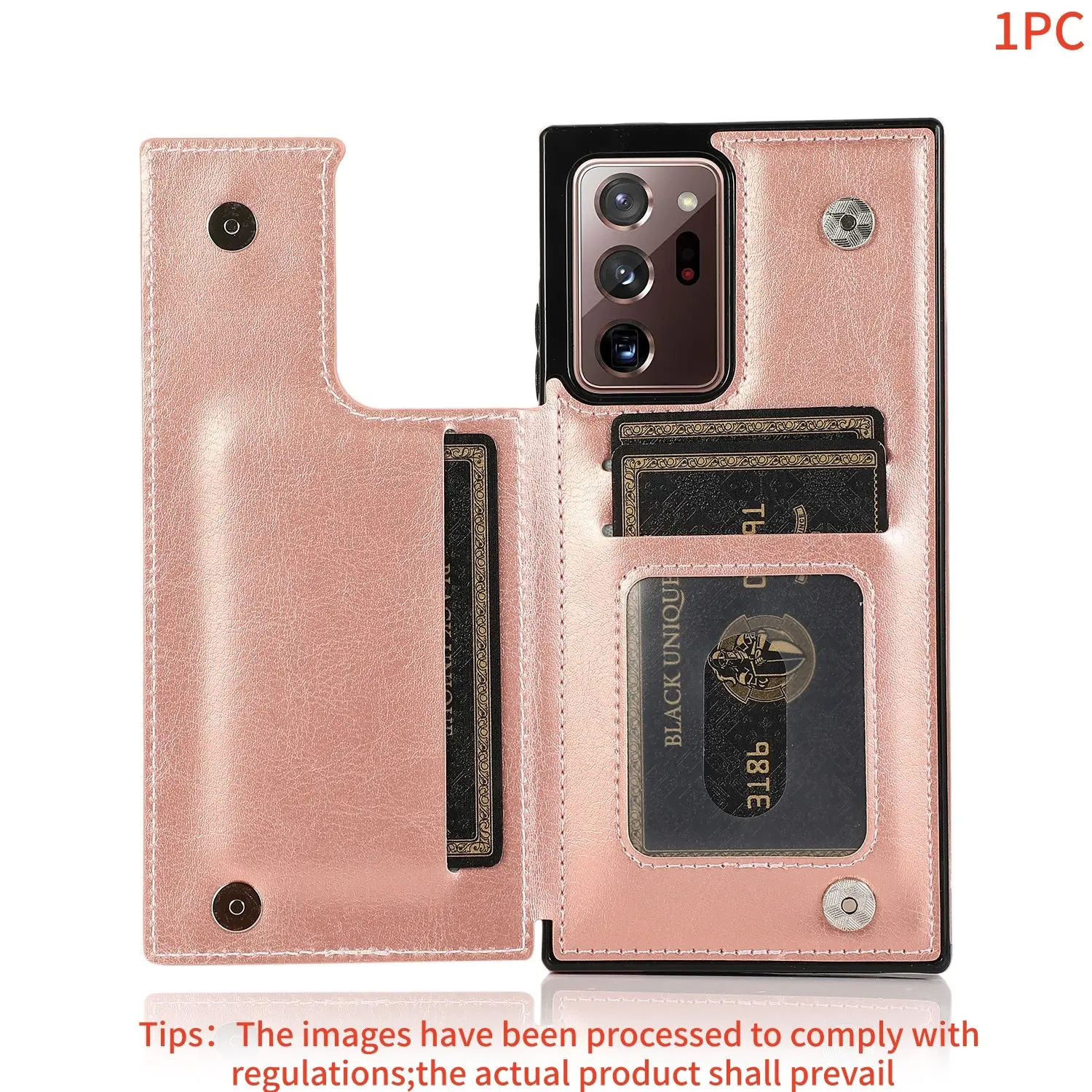 For Samsung Galaxy Note20 Ultra/note10 Plus Wallet Case, Card Holder, Leather Look Stand, Dual Magnetic Clasp, Durable Shockproof Protection Cover, Accessories