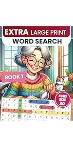 Extra Large Print Halloween Word Search For Adults: Jumbo Halloween Word Find For Seniors & Adults | 50 Themed Puzzles With Big Letters And With Spooky Trivia Questions