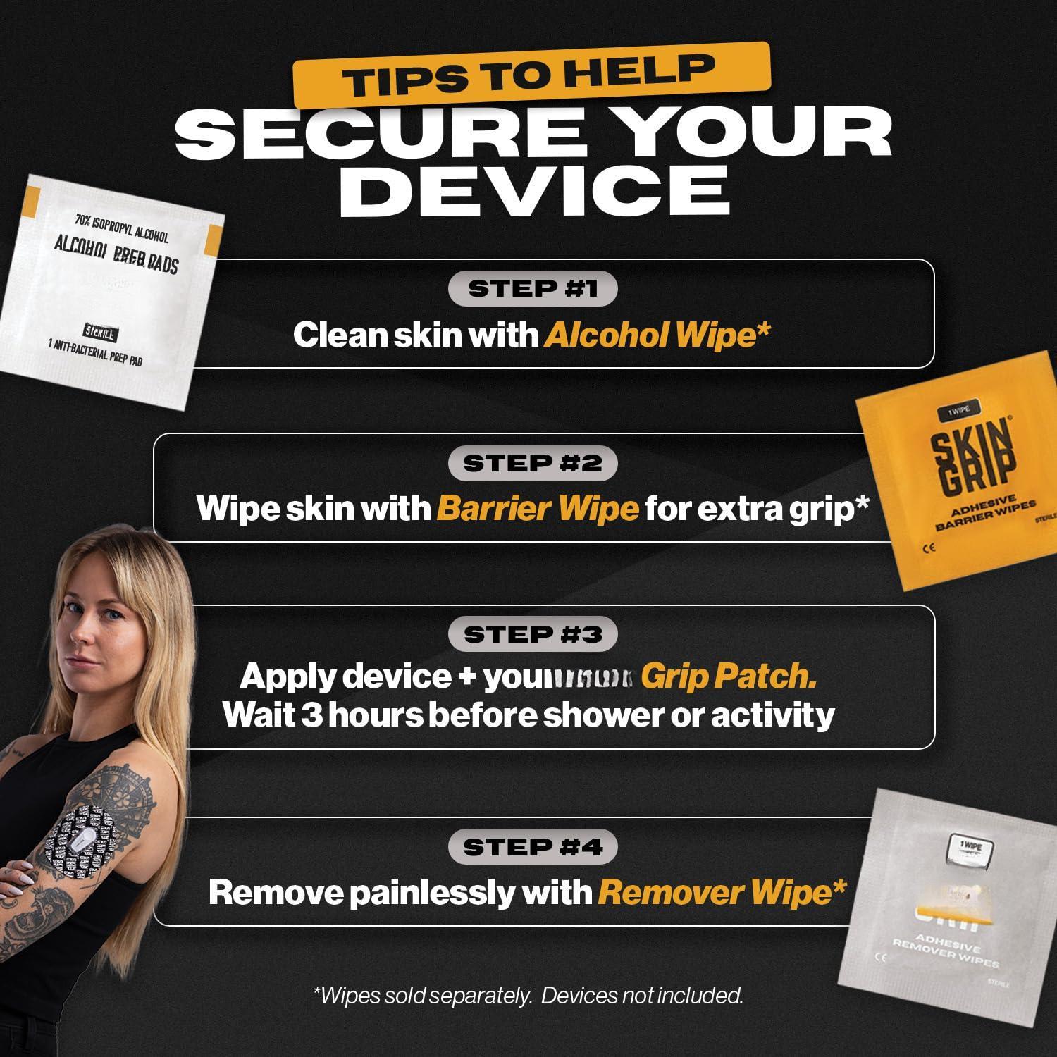 Adhesive Patch Compatible With Dexcom G6 Patches Waterproof & Sweatproof Cutout  Lasts 10-14 Days Continuous Glucose Monitor Cgm Sensor Cover - 20 Pack Clear