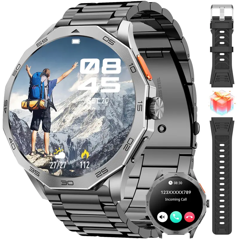 Multifunctional Smartwatch, Fashion Digital Sports Watch for Women and Men, Smart Watch for Android, Waterproof Fitness Smartwatches #GLOBAL PICKS
