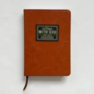 With God Men's Christian Daily Devotional Notebook, Perfect for Spiritual Growth, Ideal Gift for Faithful Readers, Essential for Prayer Journaling