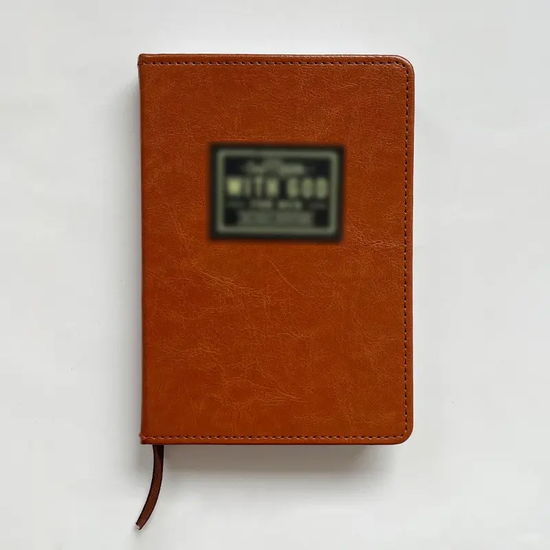 With God Men's Christian Daily Devotional Notebook, Perfect for Spiritual Growth, Ideal Gift for Faithful Readers, Essential for Prayer Journaling