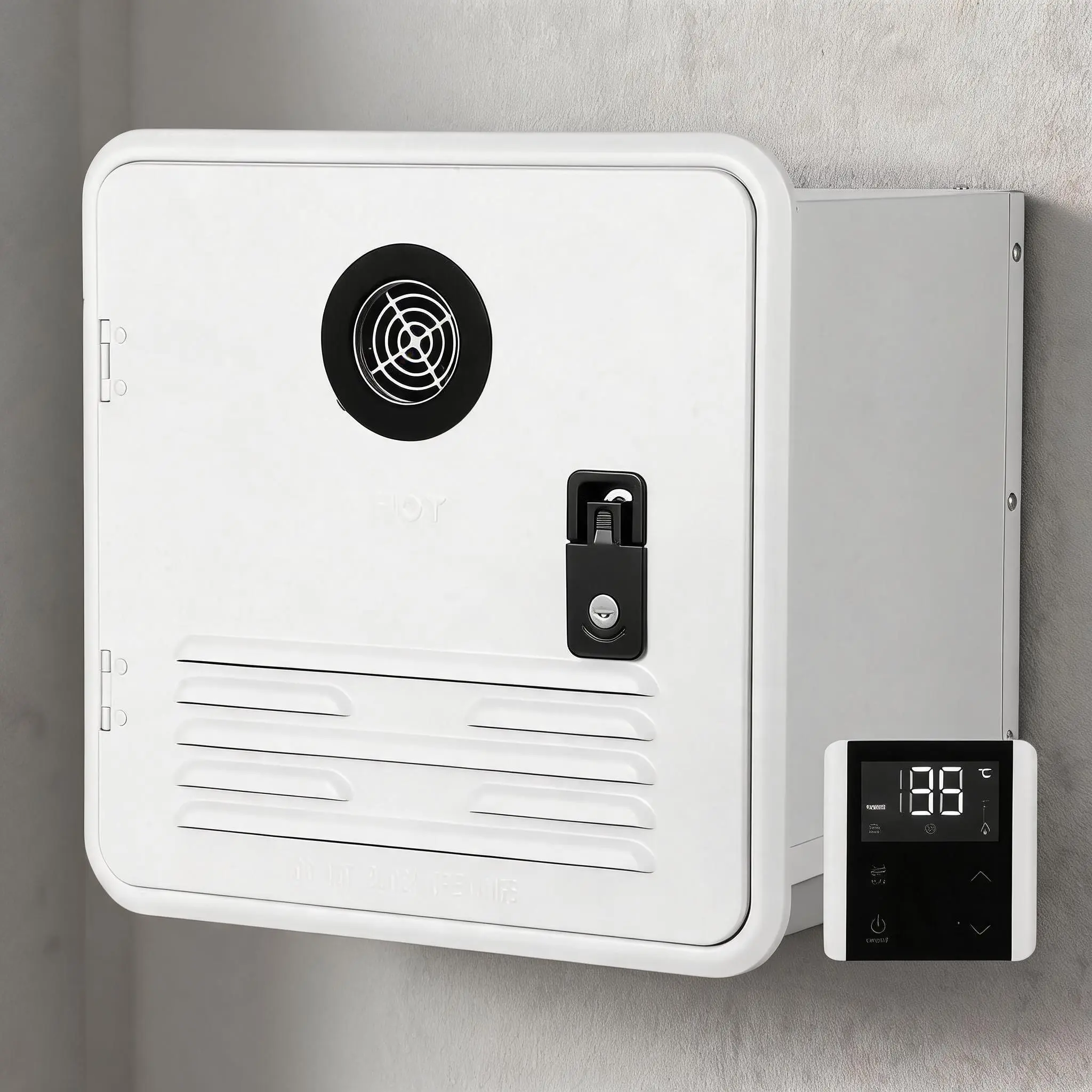 RV Gas Water Heater - Tankless Design, Energy Efficient, Intelligent Temp Control, Constant Temperature, and Precise Flame Control