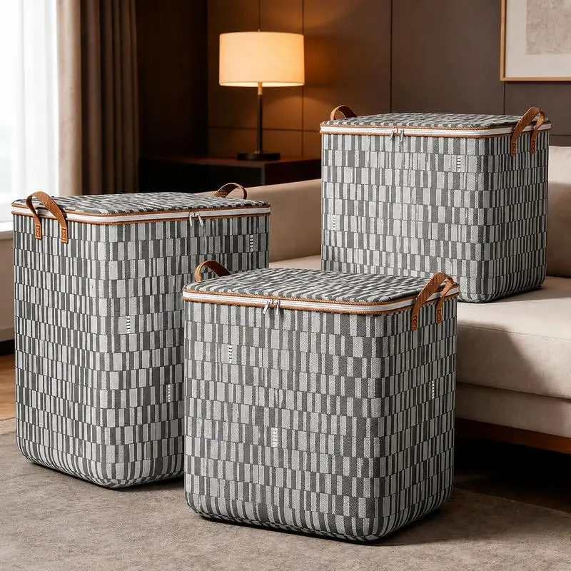 Large Capacity Multi-Functional Storage Box, Ideal for Bedding and Home Textiles, Available in 100L/140L/180L Options