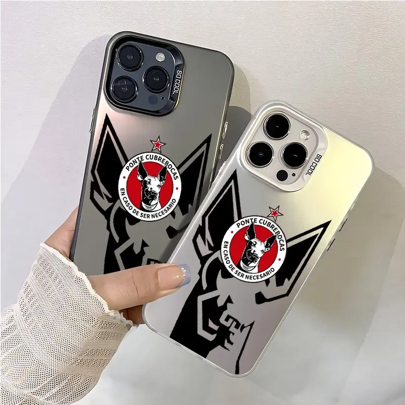 Masked Xoloitzcuintli Graphic Emblem iphone 17 16 15 14 13 12 11 7 8 Plus ProMax AIR Samsung S22 S23 S24 S25 S26 PLUS FE ULTRA Shockproof Shockproof Z04X023004X-Black-