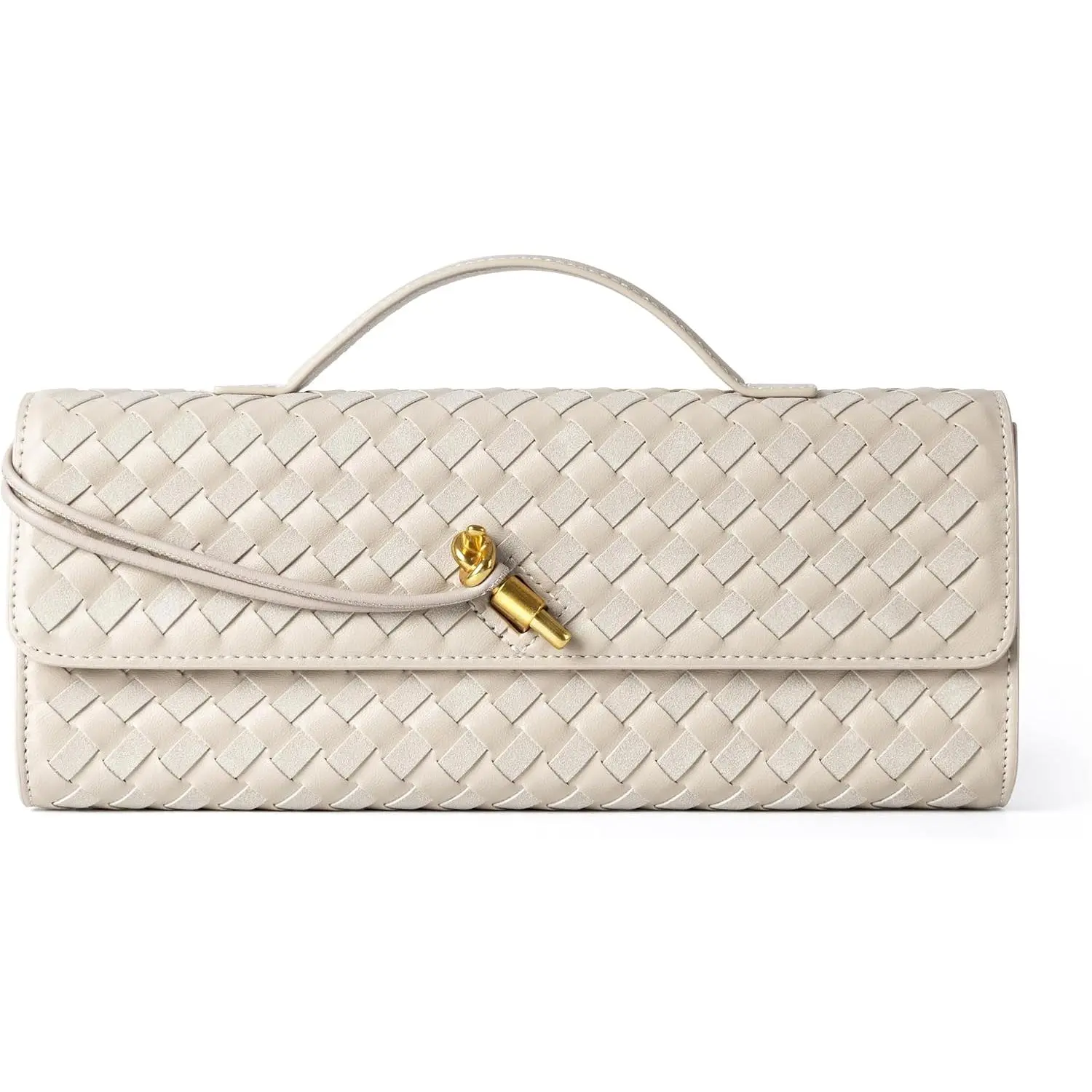 Woven Purse for Women Evening Clutch Woven Leather & Suede Handbags Crossbody Bag Suede Purse Formal Evening Bag