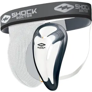 Athletic Jock Straps with Included Protective Cup - Athletic Supporter, Durable Anti-Injury Compressive Sporty Protective Gear for Football, Baseball