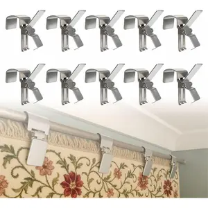 Rug Display Clips Tapestry Holder Grippers Carpet Quilt Clamps for Hanging Rugs in Store Home Exhibition 10 Pieces